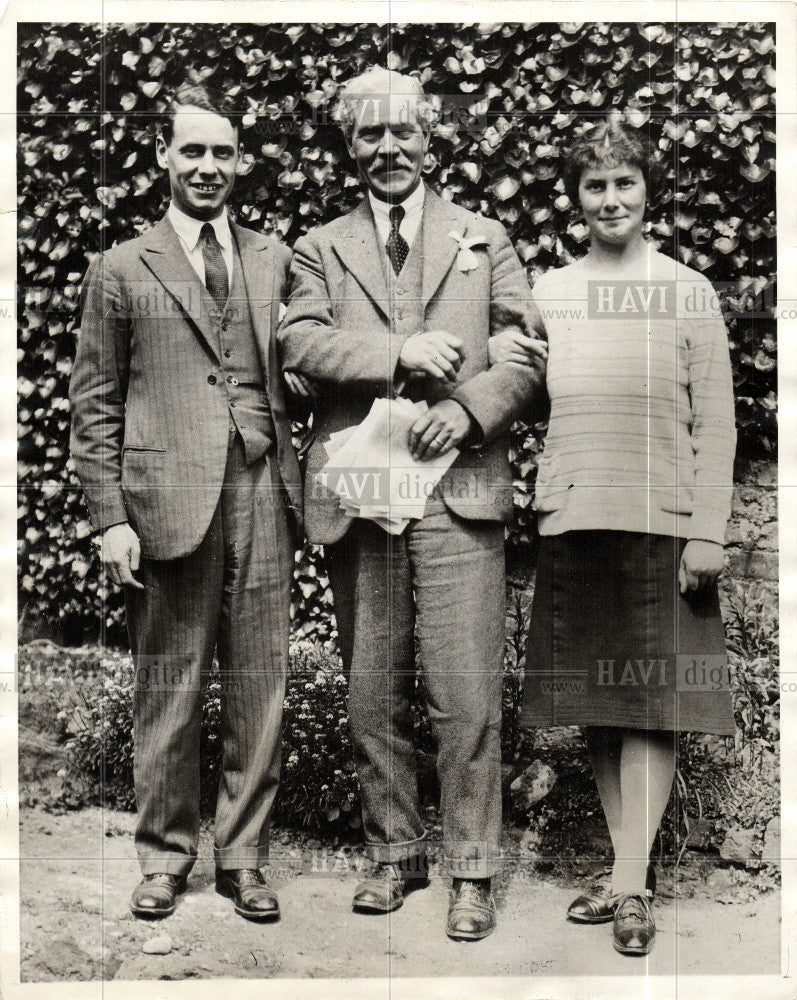 1928 Press Photo James Ramsey MacDonald Premier England - Historic Images