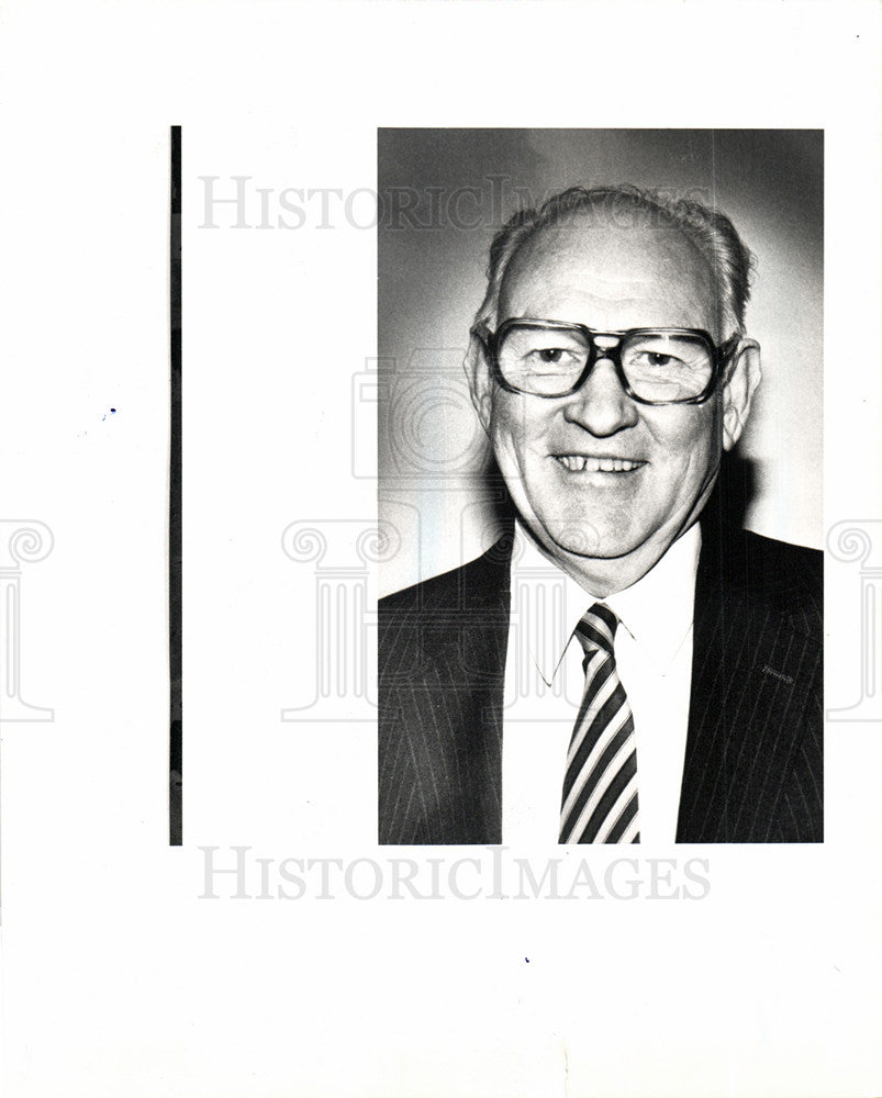 1989 Press Photo Joe McDonald executive Baseball - Historic Images