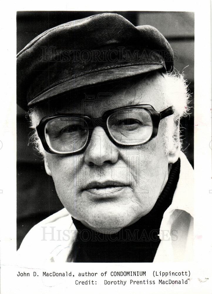 1979 Press Photo John Dann MacDonald author Novelist - Historic Images