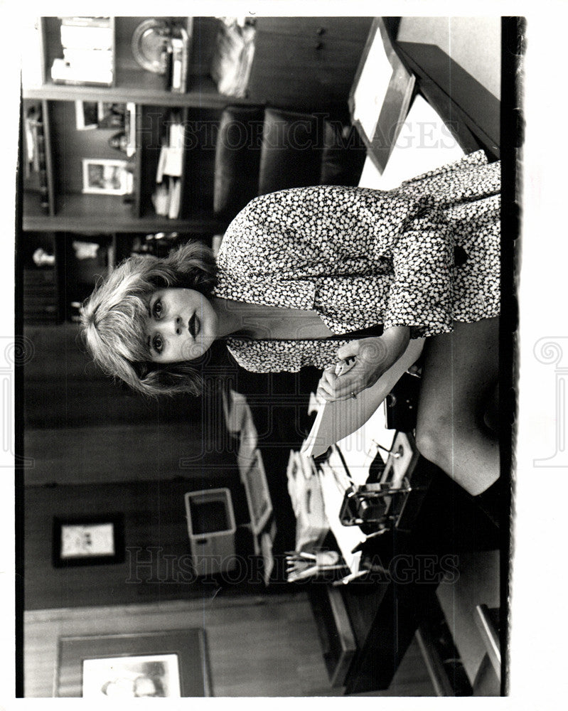 1980 Press Photo Maggie MacDonald writer playwright - Historic Images