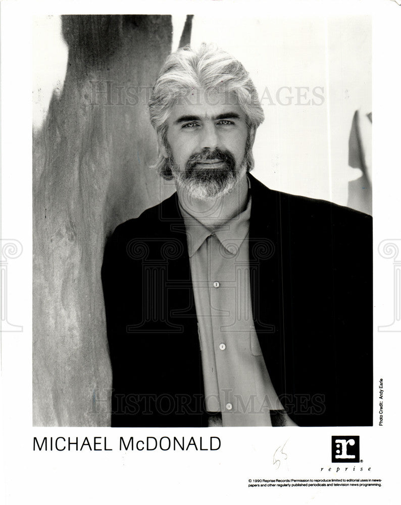 1993 Press Photo Michael McDonald, singer, songwriter - Historic Images