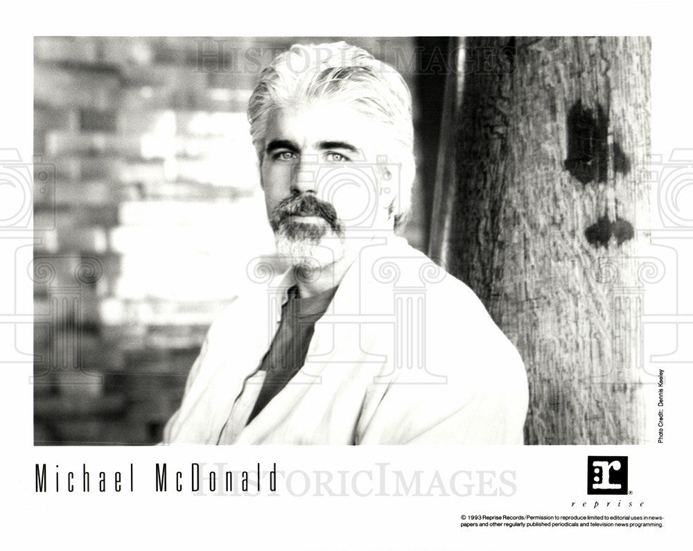 1995 Press Photo Michael McDonald American male singer - Historic Images
