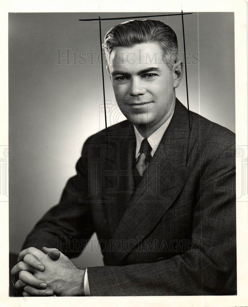 1948 Press Photo RAY W. MACDONALD Burroughs Corporation - Historic Images