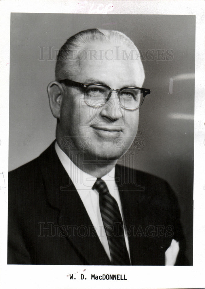 1973 Press Photo William D MacDonnell Kelsey Fruehauf - Historic Images