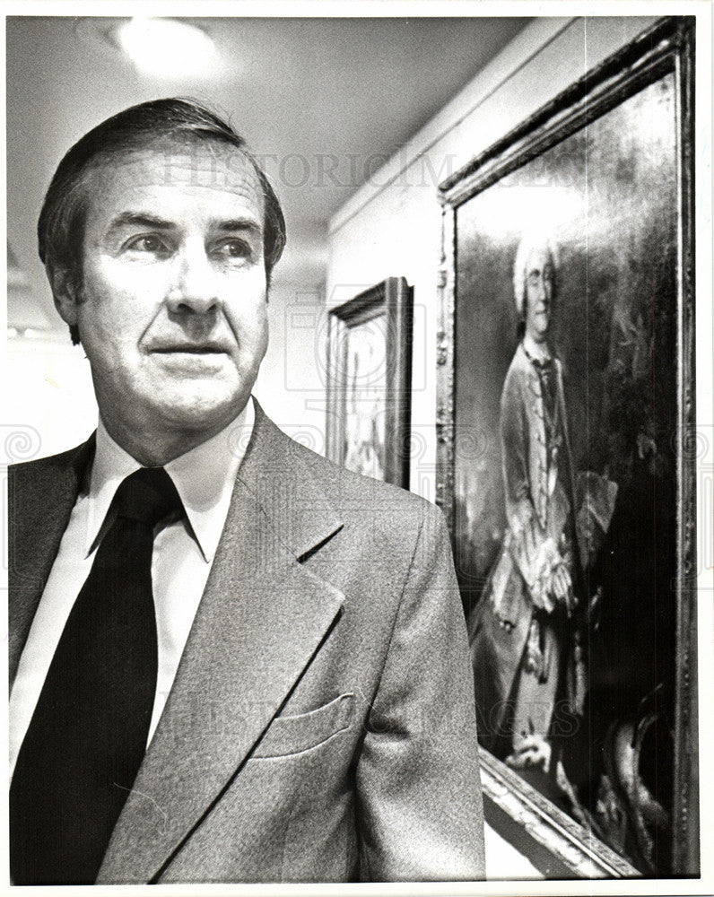 1979 Press Photo computer profit McElroy Detroit - Historic Images