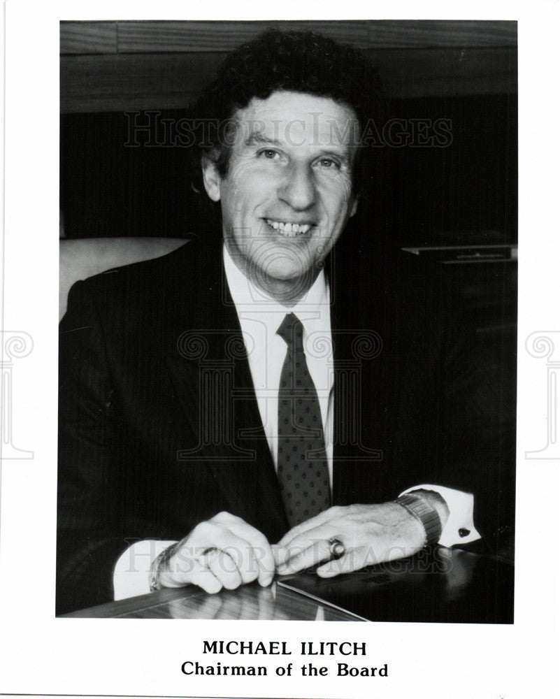 1992 Press Photo MICHAELILITCH entrepreneur Detroit Red - Historic Images