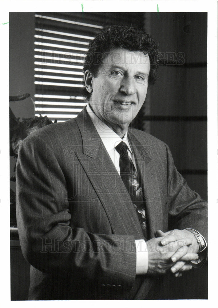 1993 Press Photo Michael Ilitch Entrepreneur - Historic Images