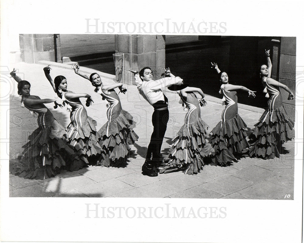 1963 Press Photo Roberto Iglesias spanish ballet - Historic Images