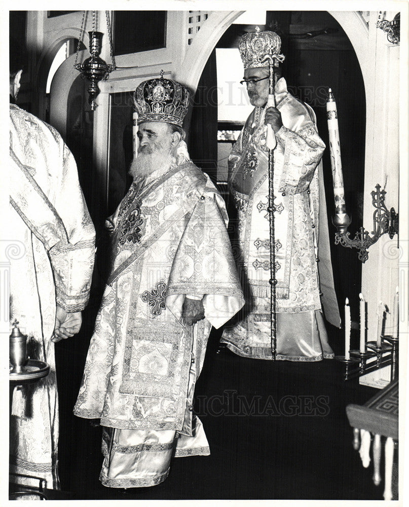 1965 Press Photo Archbishop Iakovos Primate - Historic Images