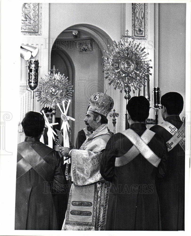 1970 Press Photo Archbishop Iakovos Primate Orthodox - Historic Images