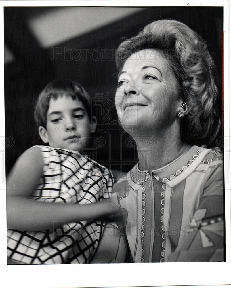 1969 Press Photo Lia Iacocca Lee - Historic Images