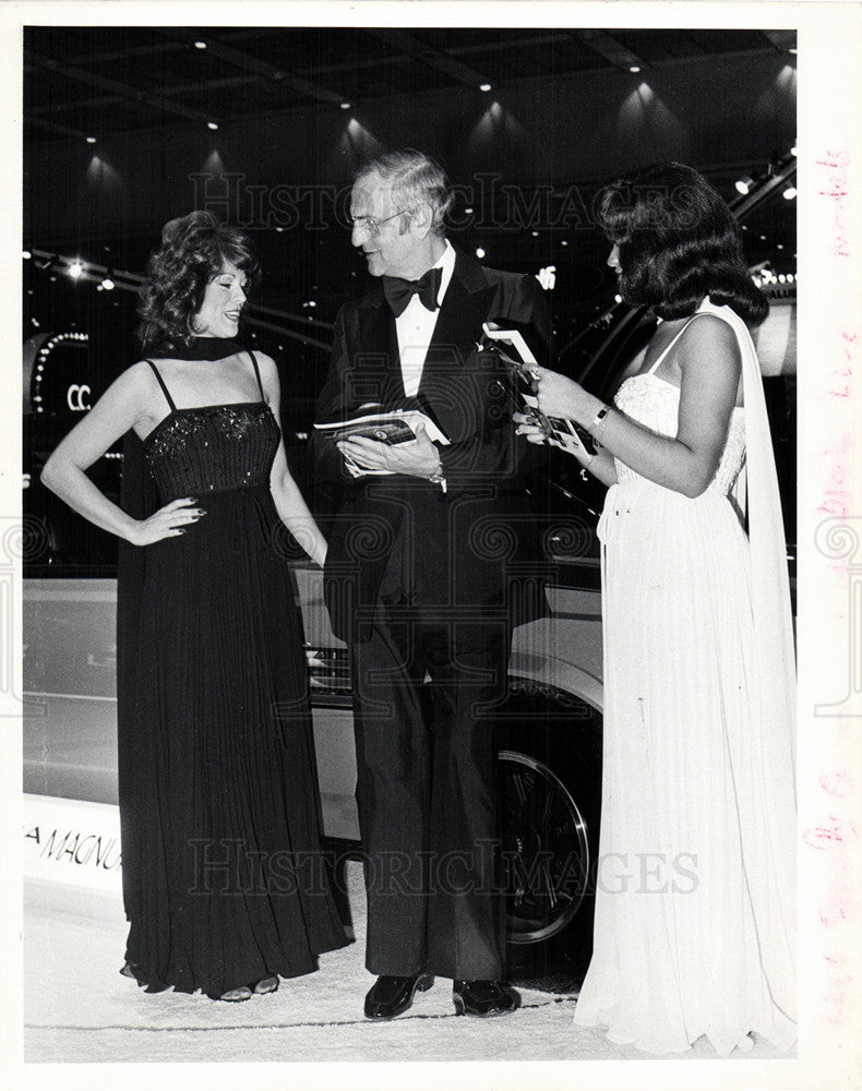 1980 Press Photo Lee Iaccoca businessman President Lido - Historic Images