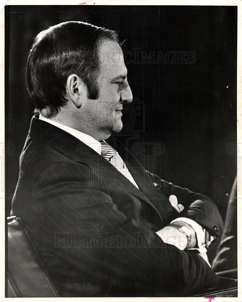 1974 Press Photo lee iacocca business american chrysler - Historic Images