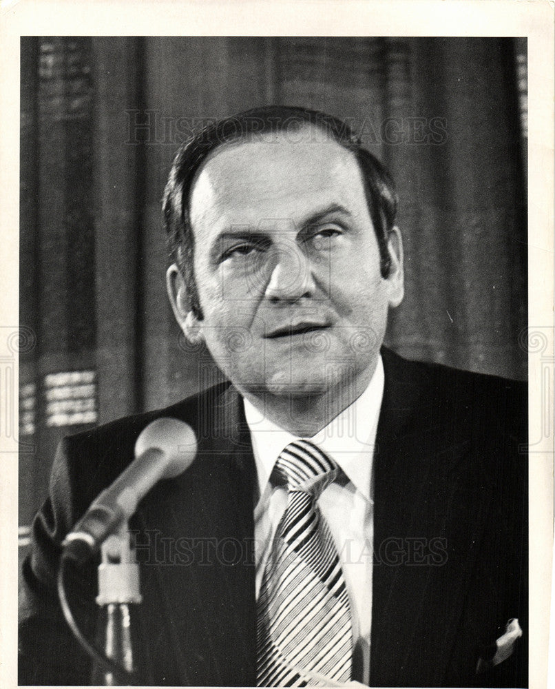 1971 Press Photo Lee Iacocca pres ford motor - Historic Images