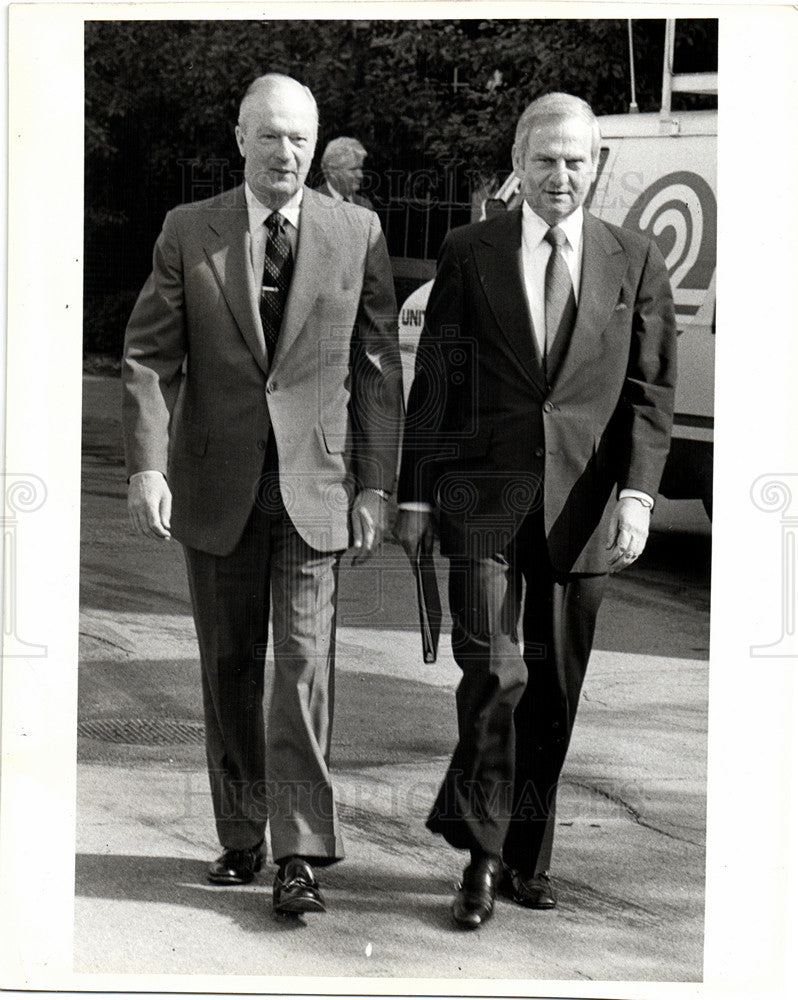 Press Photo Lee Iacocca O&#39;Brien - Historic Images