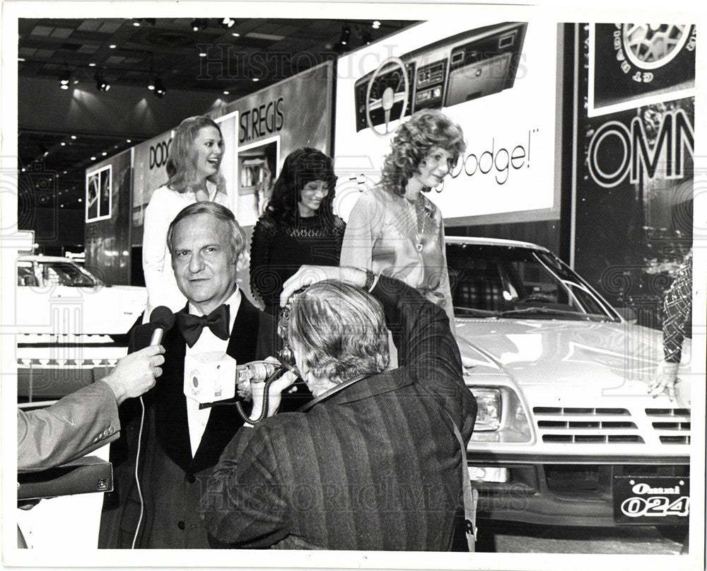 1979 Press Photo Lee Iacocca Chrysler president CEO - Historic Images