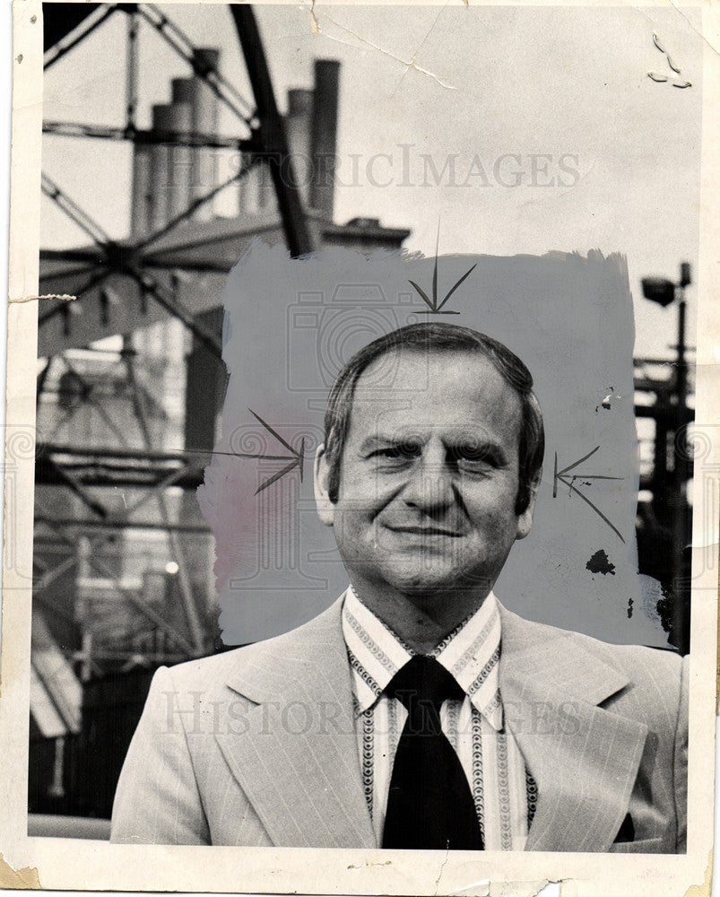 1972 Press Photo Lee Iacocca Chrysler Corporation CEO - Historic Images