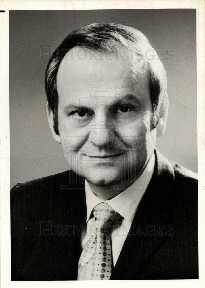 1985 Press Photo  Ford Chair Lee Iacocca - Historic Images