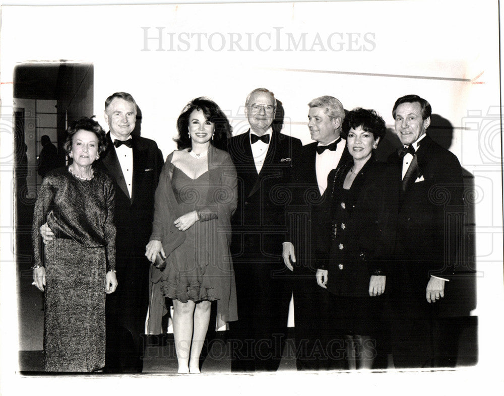 1991 Press Photo Lee Iacocca Chrysler America CEO - Historic Images