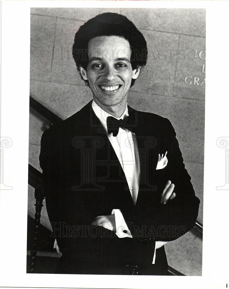 Press Photo Isaiah Jackson American Conductor - Historic Images
