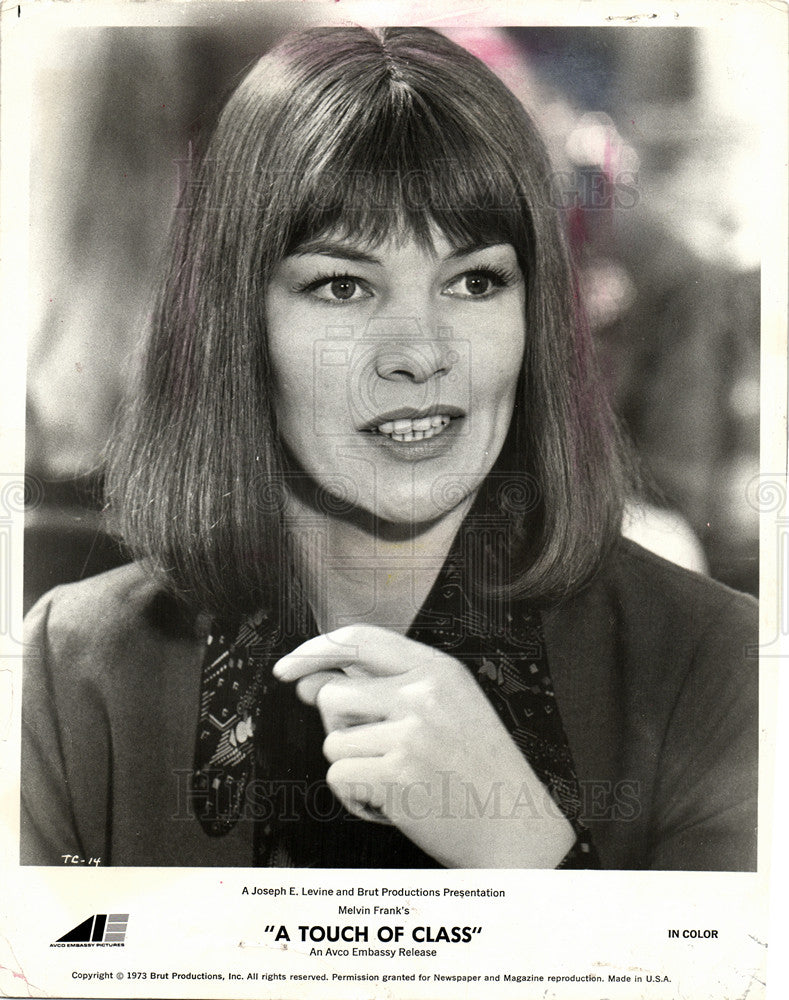 1983 Press Photo Glenda Jackson British actress - Historic Images