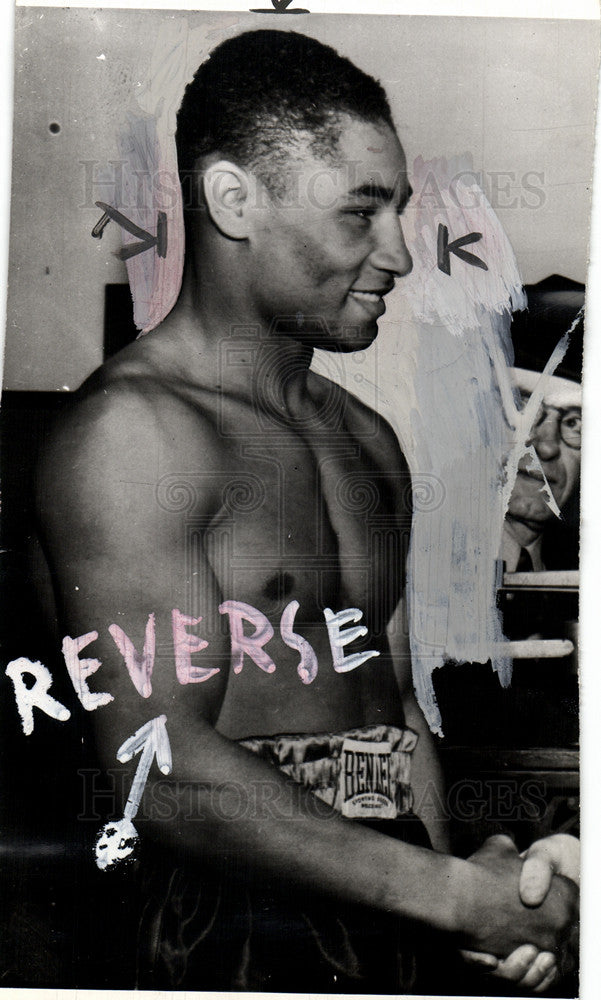 1943 Press Photo Beau Jack World Champion Boxer - Historic Images