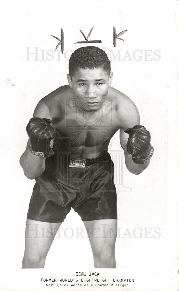 1948 Press Photo Beau Jack Boxer - Historic Images