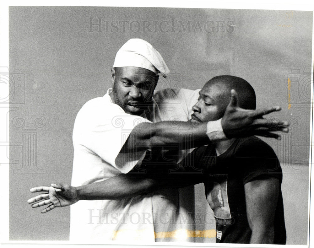 1989 Press Photo Ivy kalindi martial arts - Historic Images