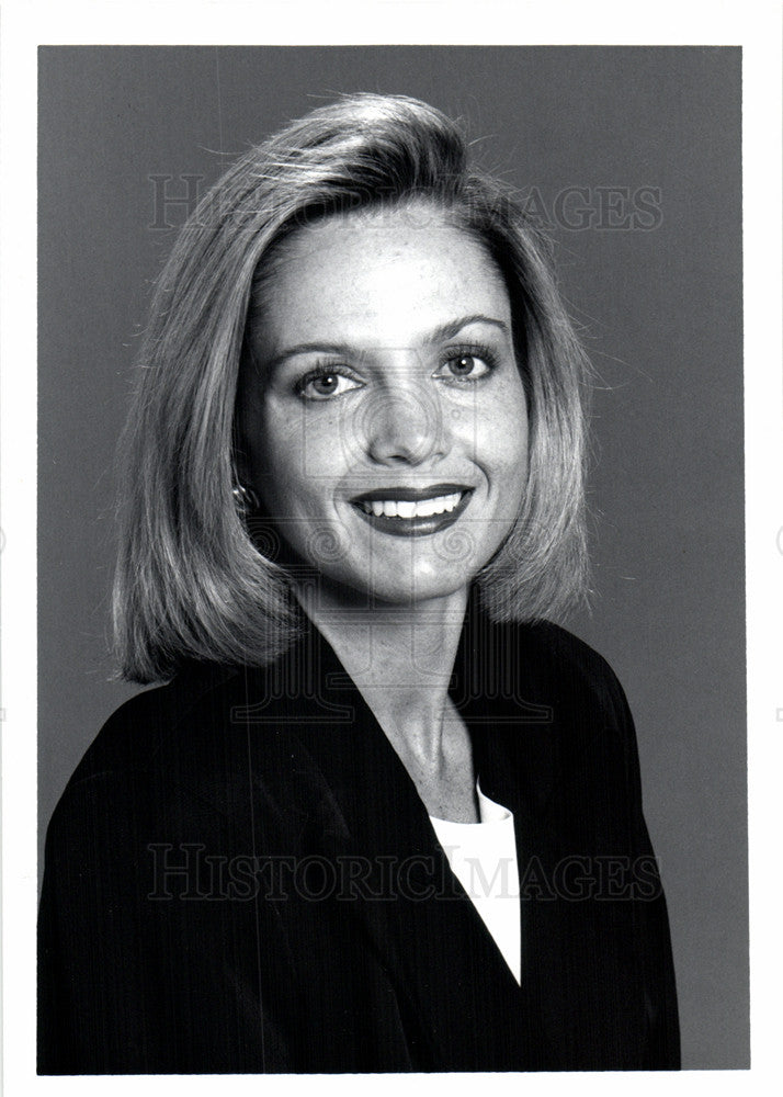 1995 Press Photo Tamara Iwerks WJBK TV 2 Detroit - Historic Images