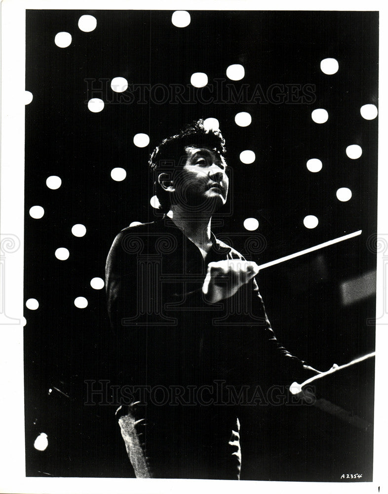 Press Photo H. Pwaki conductor music - Historic Images