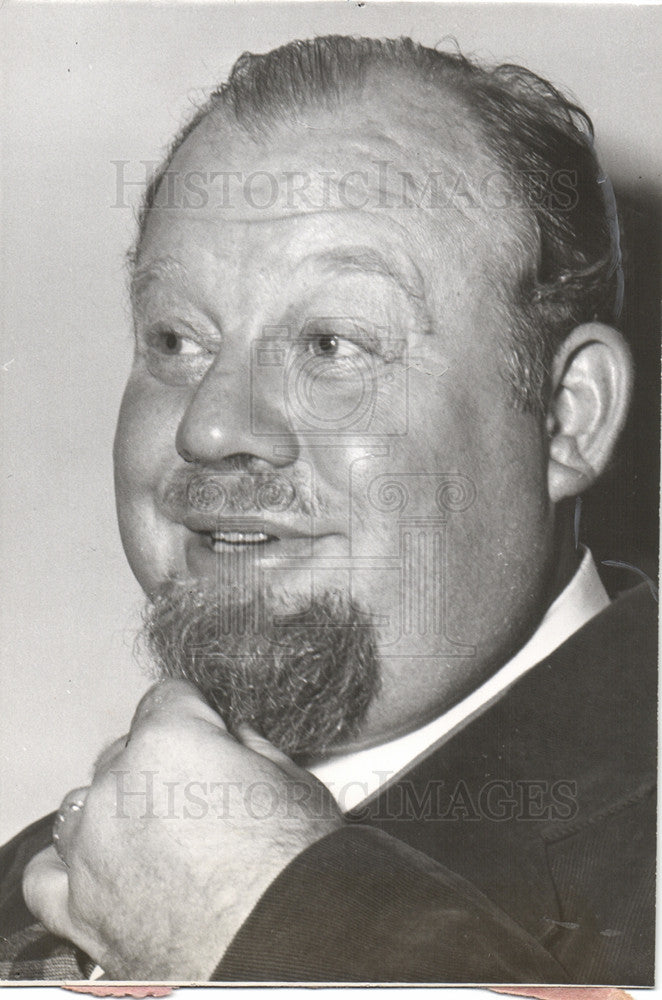 1950 Press Photo Burl Ives - Historic Images