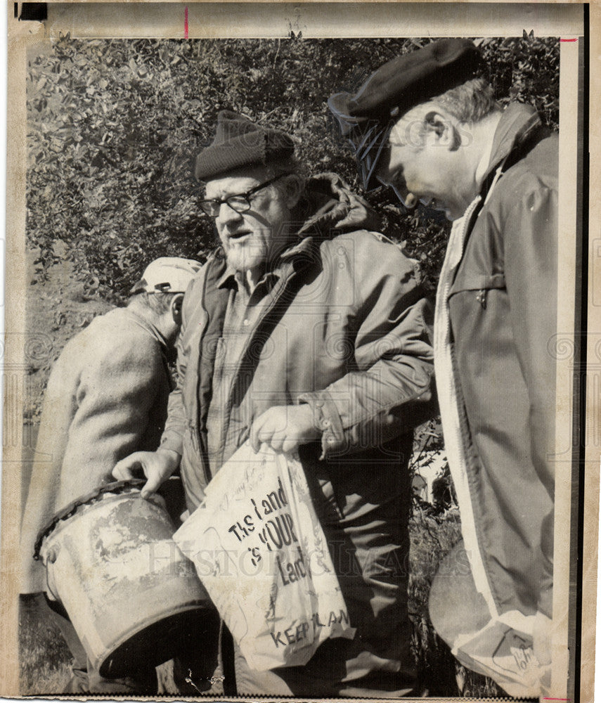1970 Press Photo Burl Ives American actor writer Singer - Historic Images