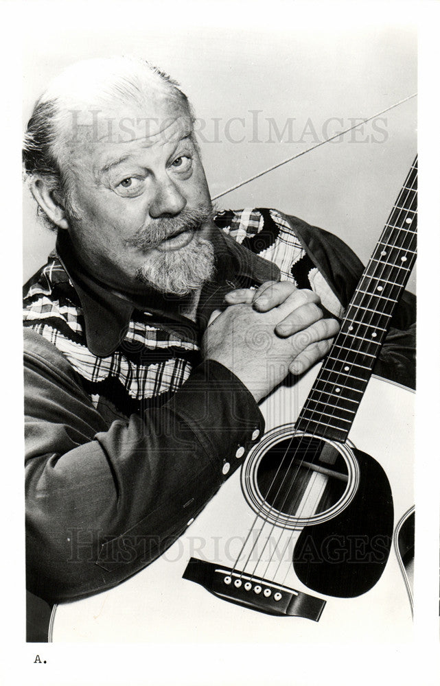 1961 Press Photo  Actor Burl Ives - Historic Images