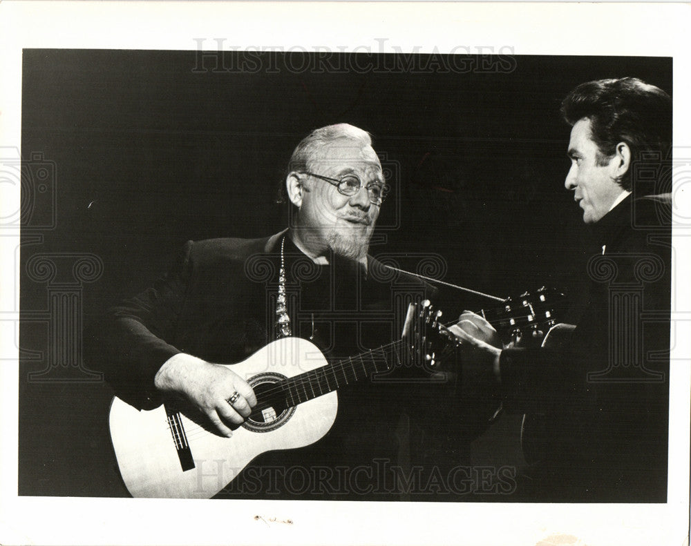 1970 Press Photo Burl Ives American actor writer Singer - Historic Images