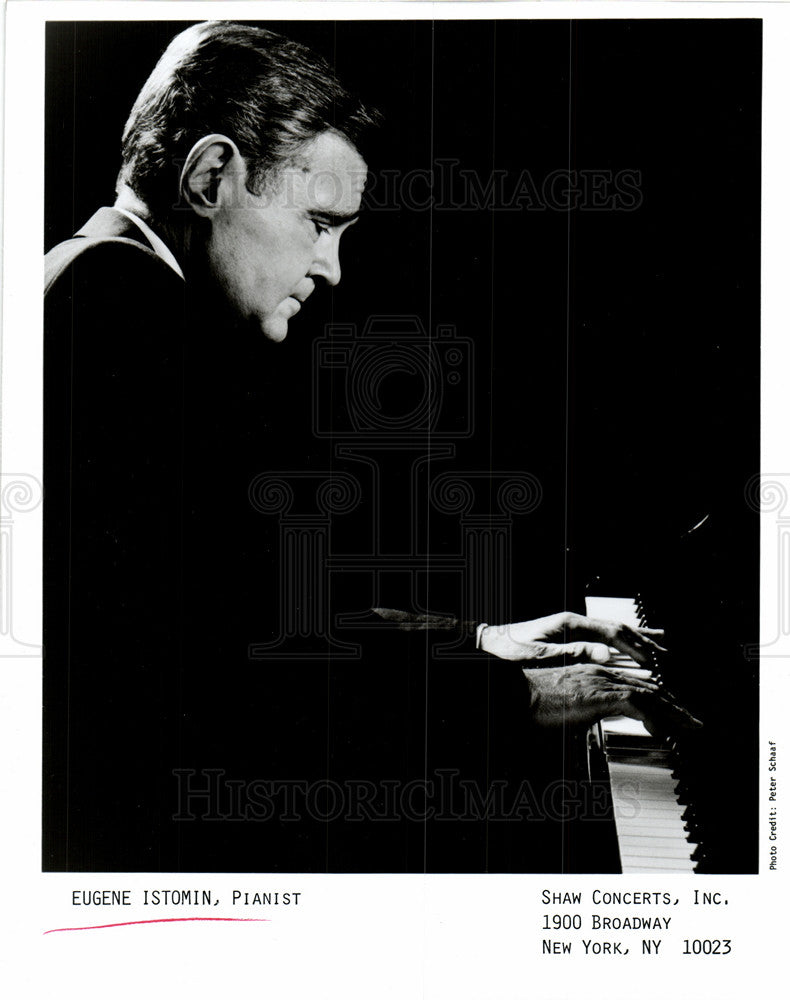 1990 Press Photo Eugene  Istomin pianist  piano trio - Historic Images