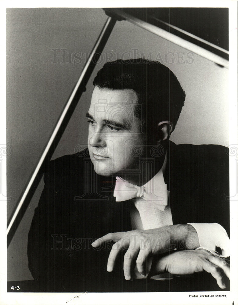 1976 Press Photo Eugene Istomin music pianist - Historic Images