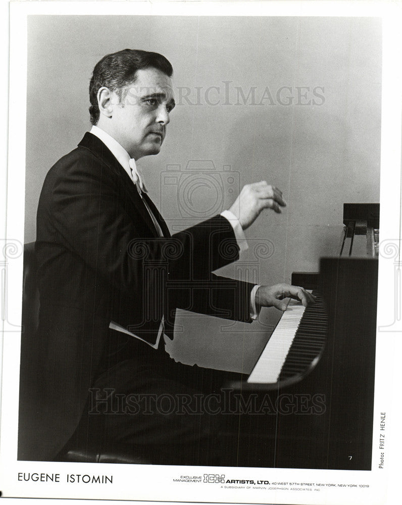 Press Photo Eugene Istomin pianist Stern Rose trio - Historic Images