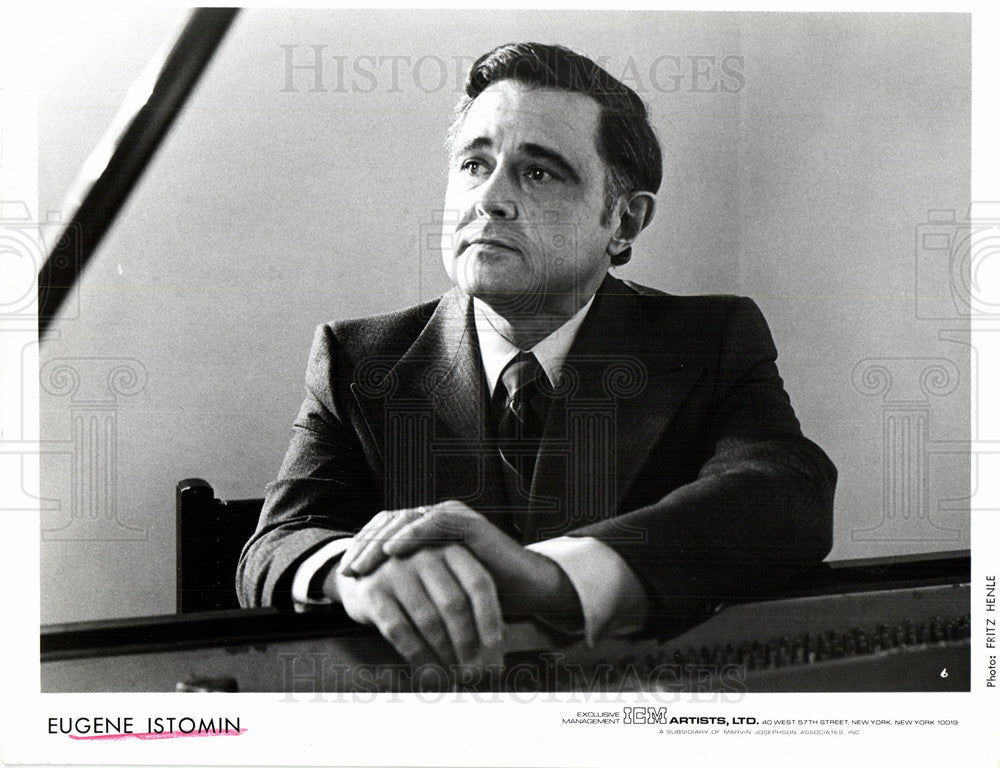 1986 Press Photo Eugene Istomin, pianist, grammy winner - Historic Images