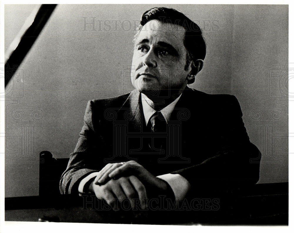Press Photo Detroit Pianist Eugene Istomin - Historic Images