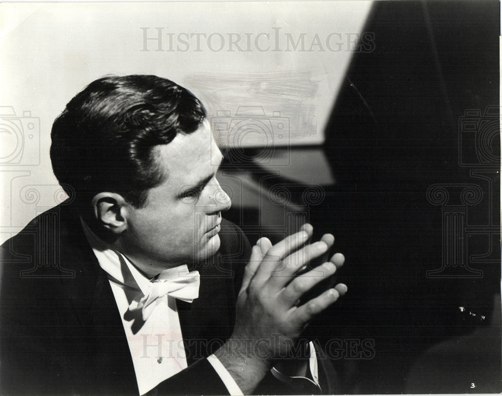 Press Photo Eugene Istomin Pianist. - Historic Images