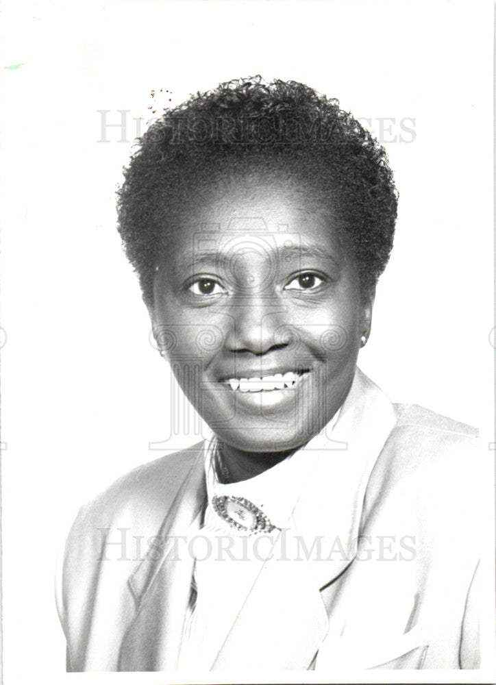 1990 Press Photo Patricia Isaacs MI Regional McDonalds - Historic Images