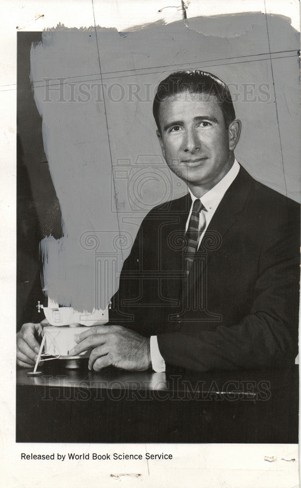 1971 Press Photo James Irwin Apollo 16 astronaut - Historic Images