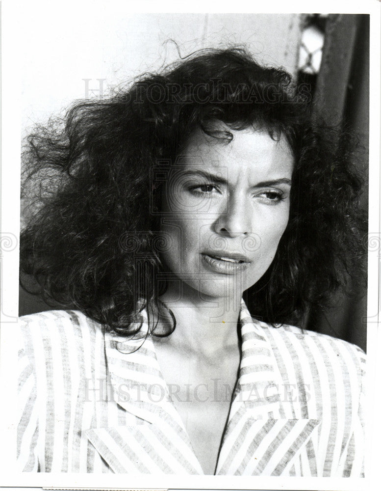 1985 Press Photo Bianca Jagger - Historic Images