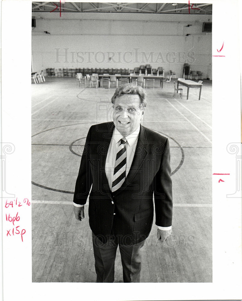 1985 Press Photo Jacques L?onard Canadian politician - Historic Images