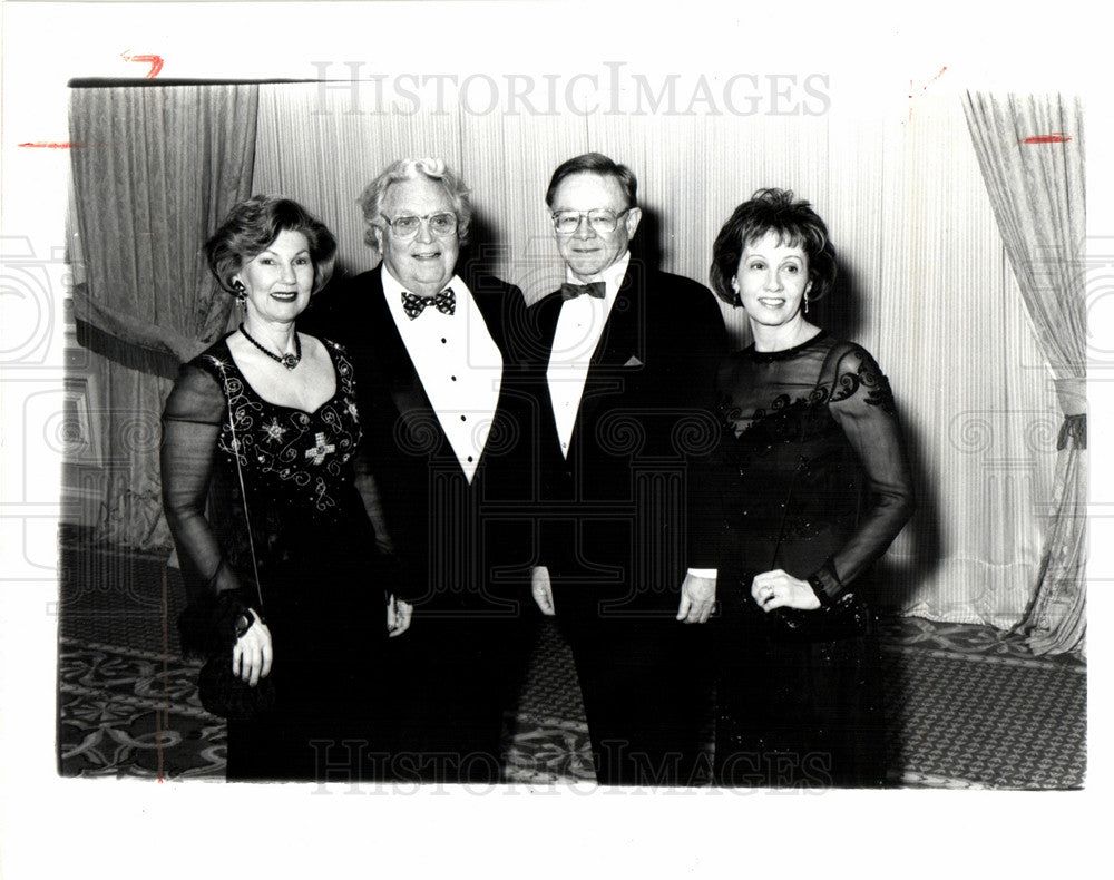 1993 Press Photo Sybil And Leonard Jaques - Historic Images