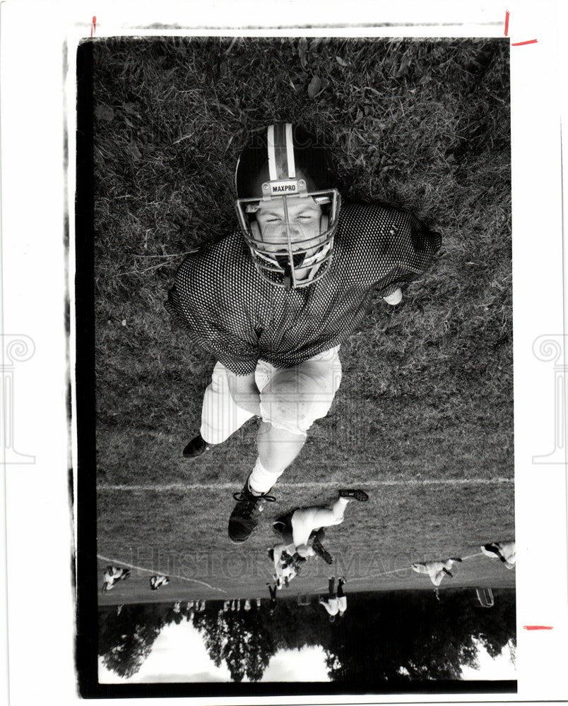 1988 Press Photo Jaques recent practice team captian - Historic Images