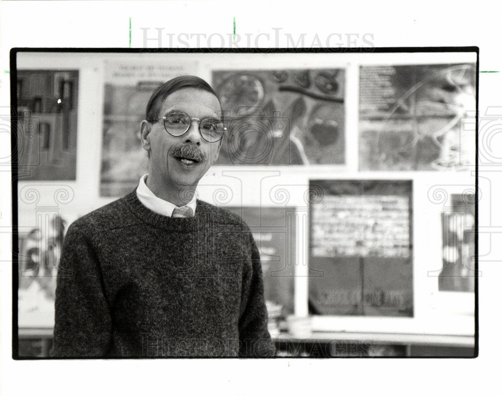 1992 Press Photo Edward Jacomo Friends school - Historic Images