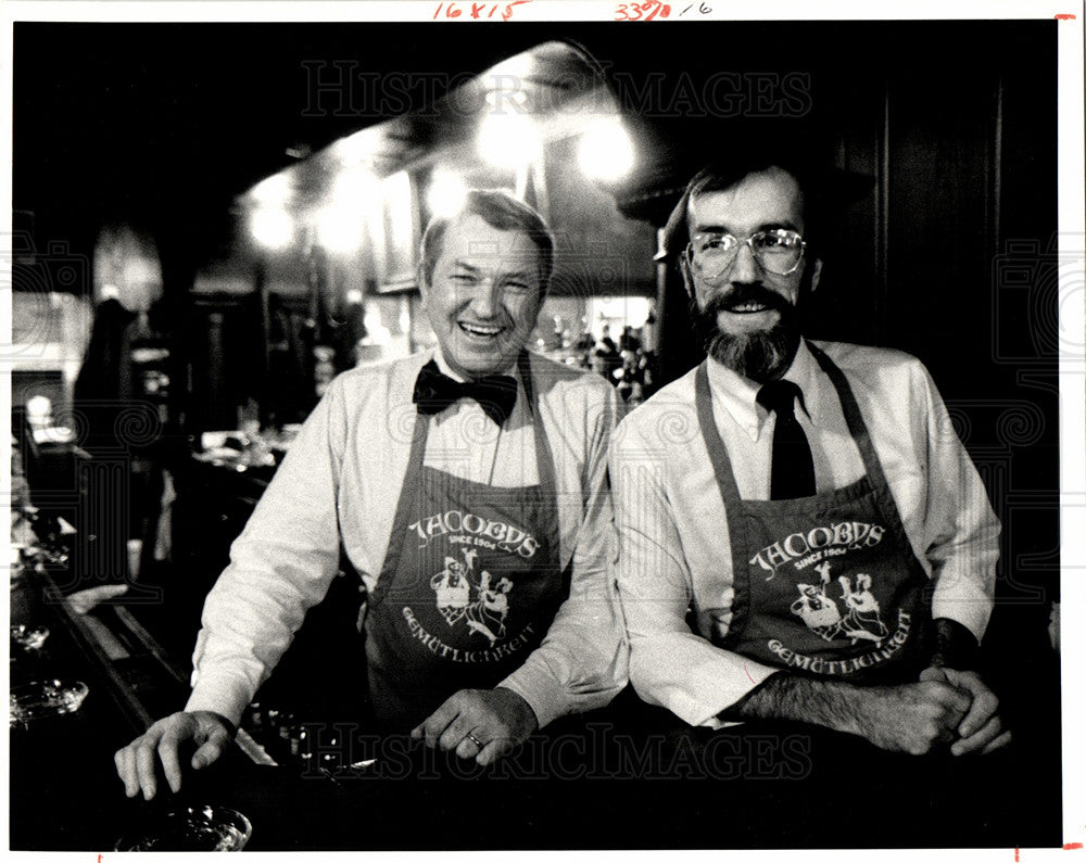 1984 Press Photo ed jacoby john dugan o&#39;laughlin - Historic Images