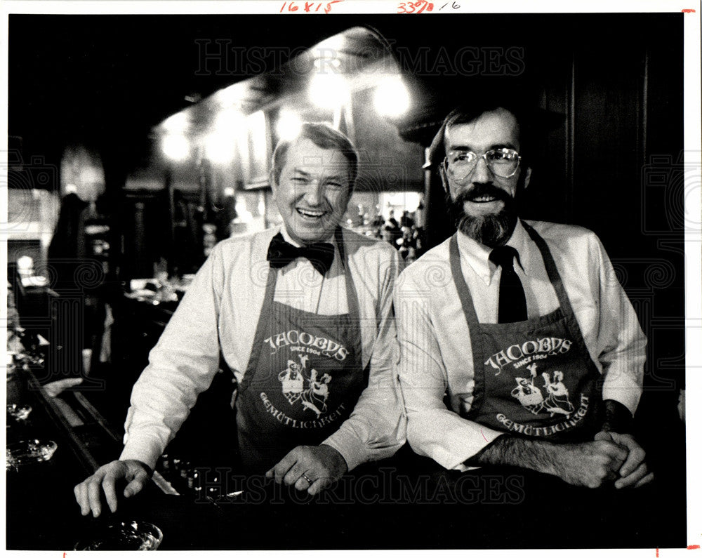 1984 Press Photo ed jacoby john dugan o'laughlin - Historic Images