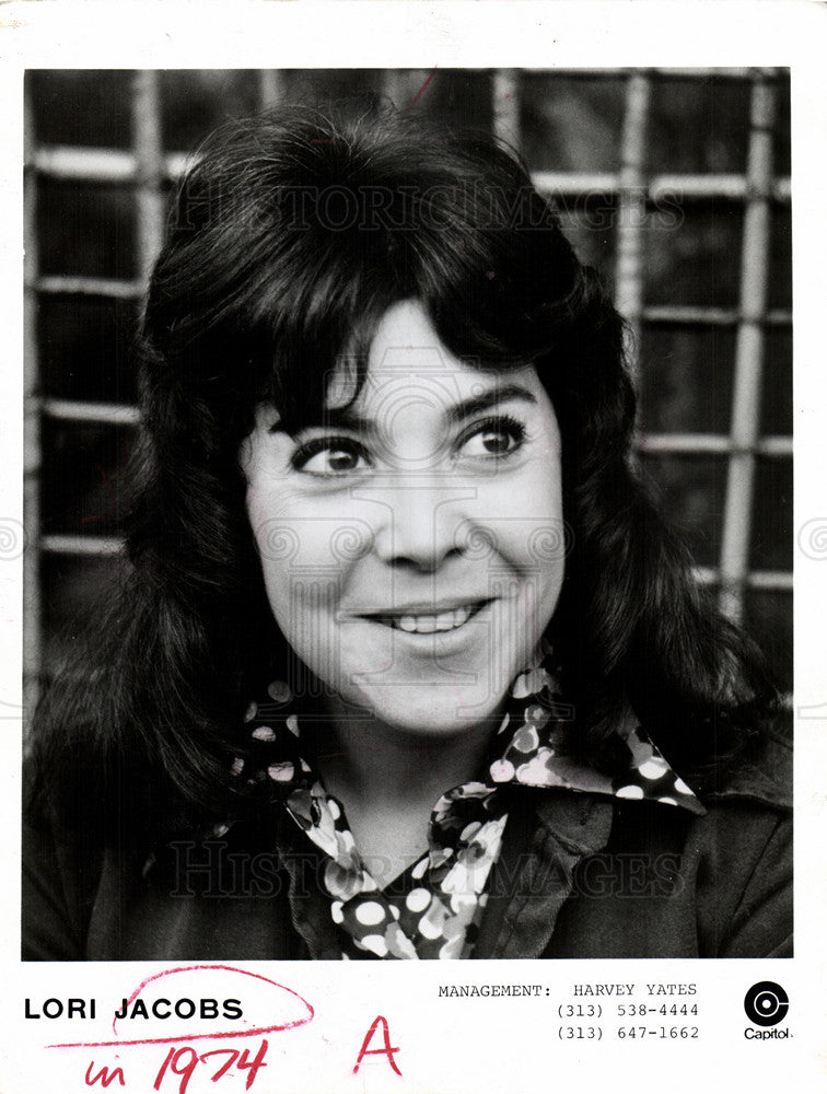 1995 Press Photo Lori Jacobs, actress, 1970s - Historic Images